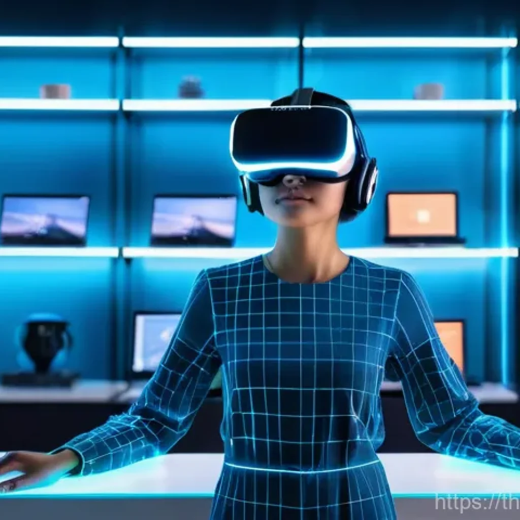 XR 콘텐츠 제작을 위한 최적의 플랫폼 비교 - **Prompt 1: XR Developer in a Futuristic Studio**
    A focused, creative female XR developer in her...